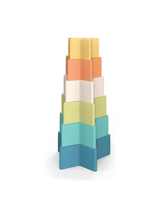 Torre Empilhar Estrelinhas 6 Pcs Bio Plástico Giros