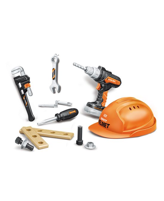 Conjunto Ferramentas 14 peças com Capacete