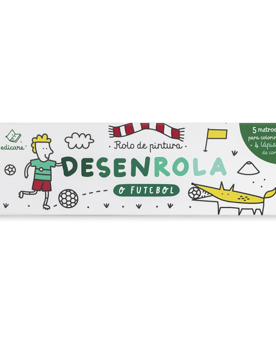 DESENROLA O FUTEBOL (Rolo de Colorir)